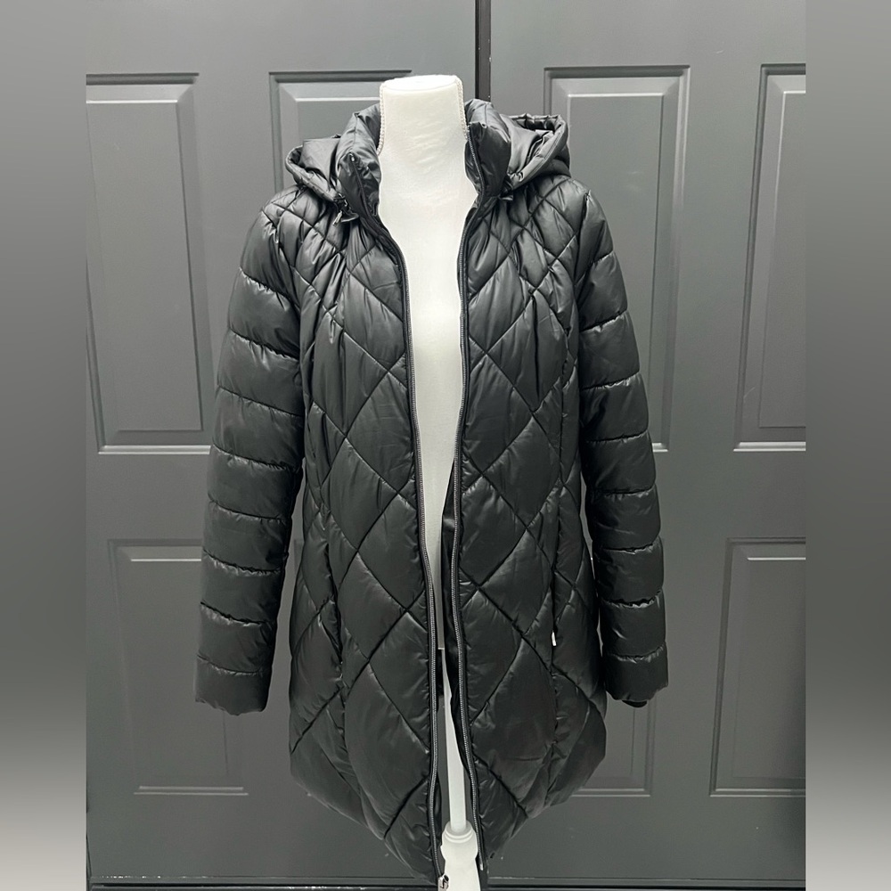 Andrew Marc Women's Black Puffer Coat